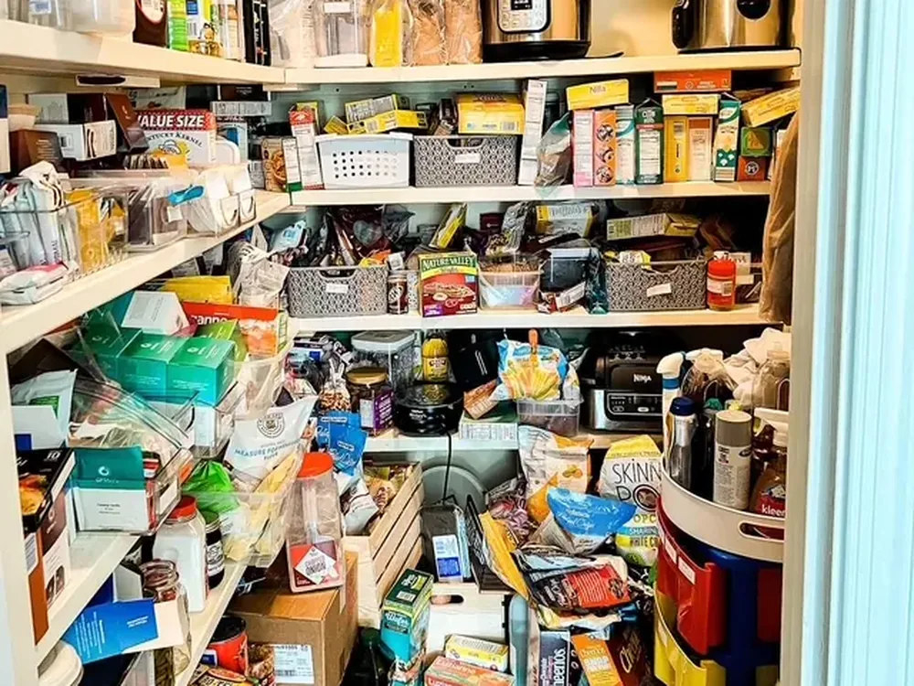 Pantry before organization