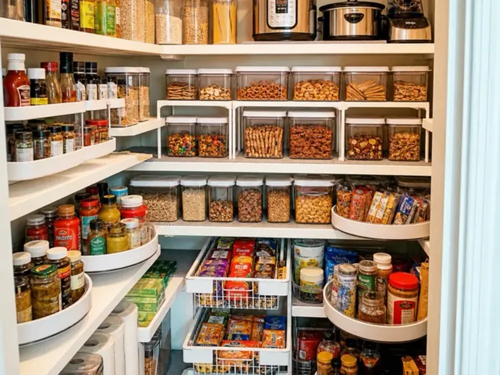 Uncluttrd pantry organization vision